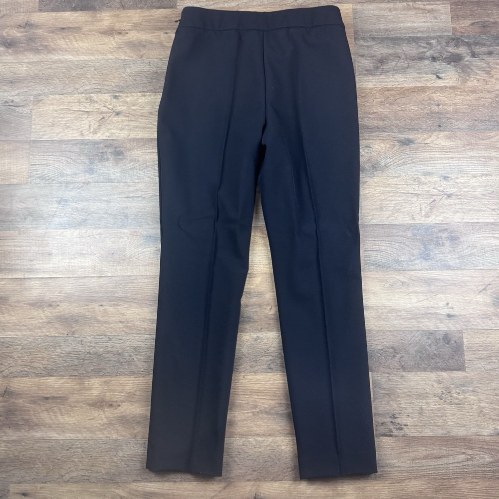 Lafayette 148 Acclaimed Stretch Gramercy Pant in Black size 6 - Picture 3 of 10